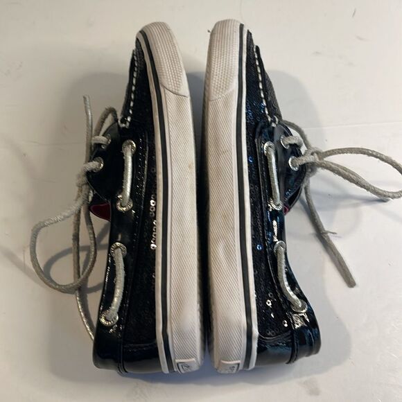 Little Girls Sperry Top-Sider Bahama Boat Shoes - Picture 7 of 8